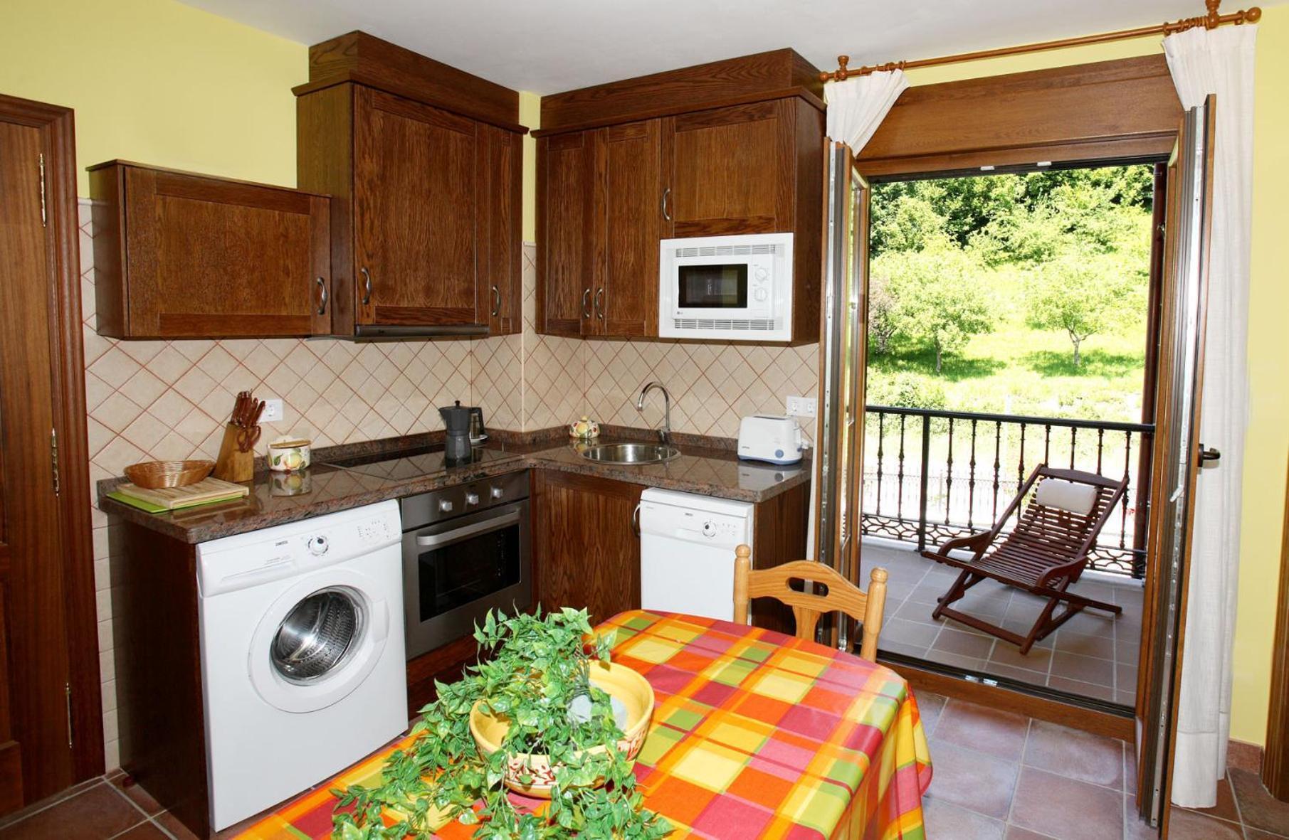 Apartamentos Rurales La Vina Cangas de Onis Luaran gambar
